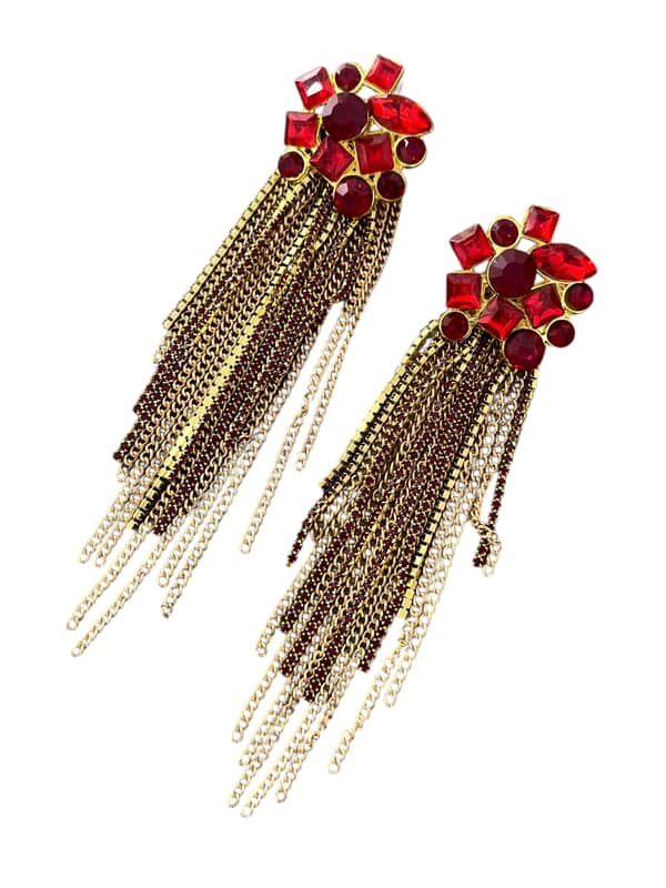 Caravanas Areca Rojo